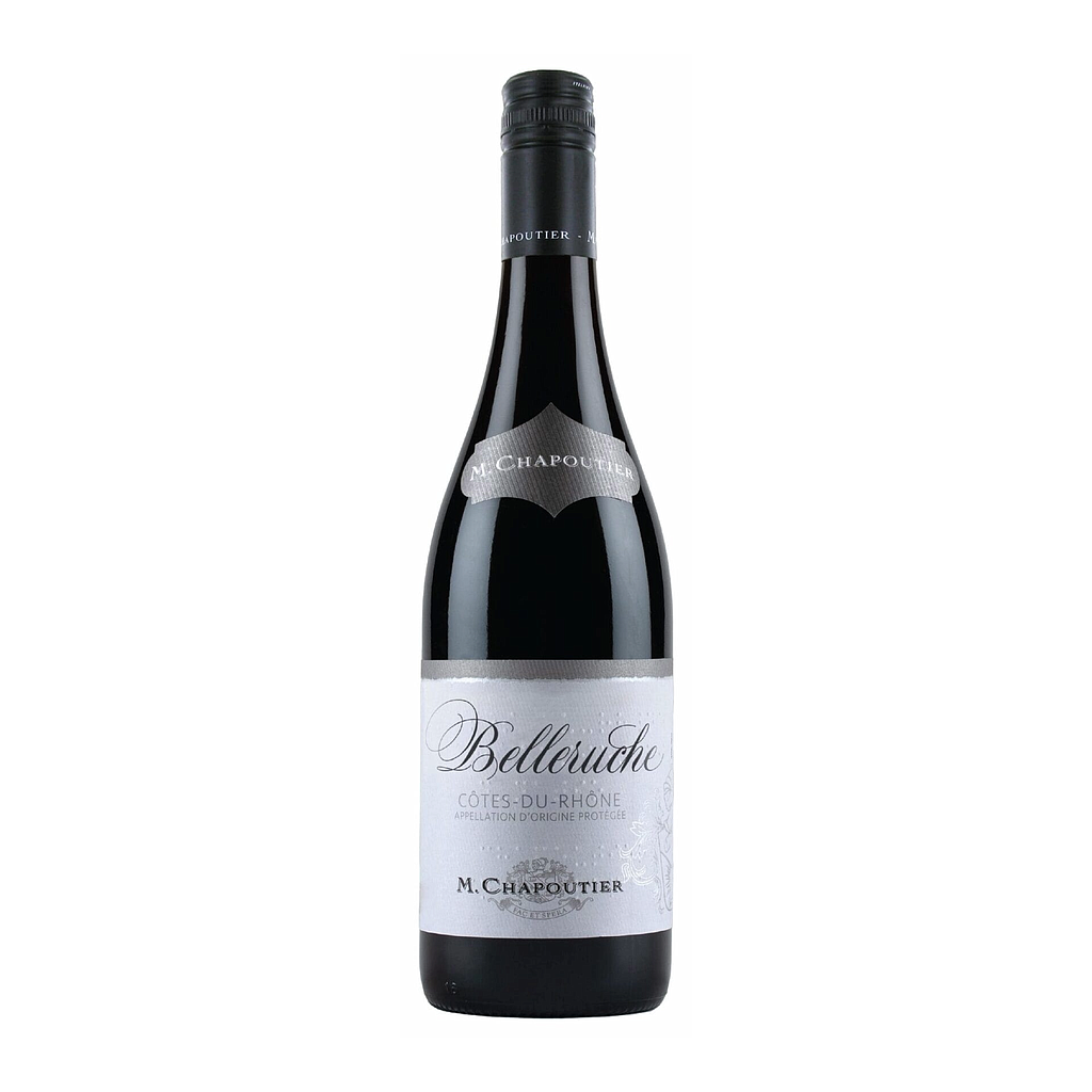 VINO M. CHAPOUTIER BELLERUCHE ROUGE 2024 750 ML