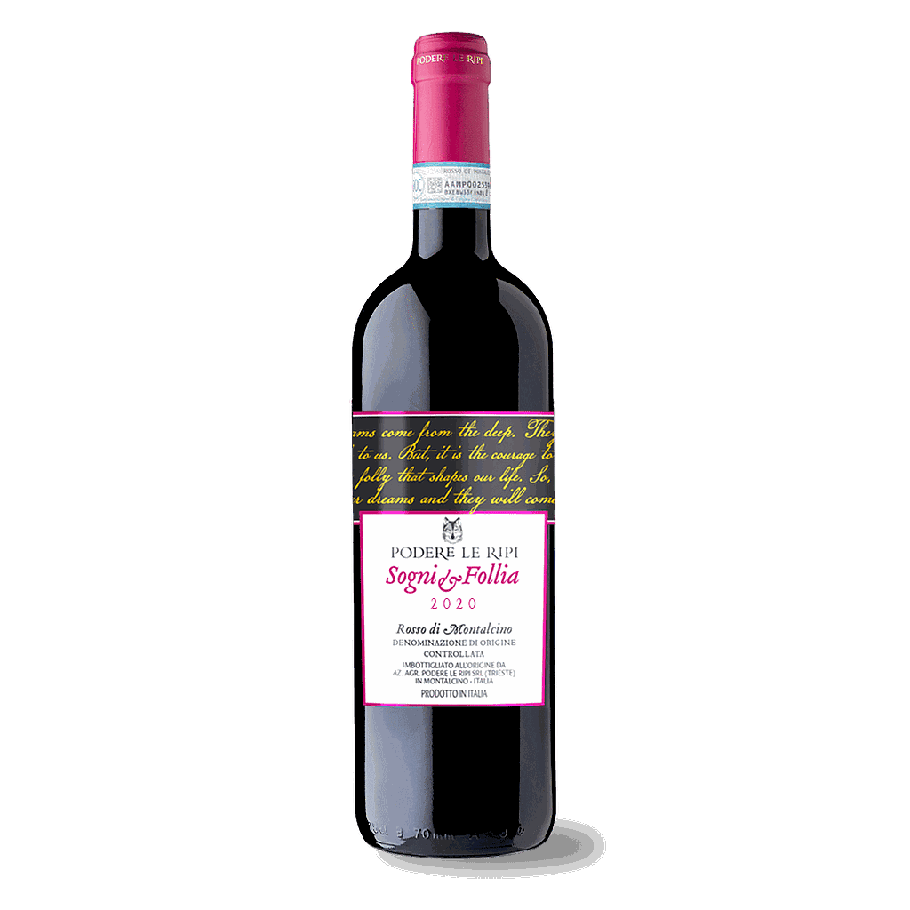 VINO PODERE LE RIPI SOGNI E FOLLIA 2020 750 ML