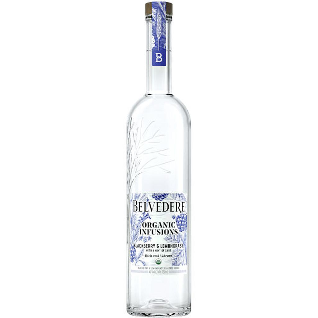 VODKA BELVEDERE ORGANIC BLACKBERRY & LEMONGRASS 750 ML