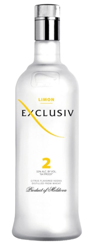VODKA EXCLUSIV 2 CITRON 40% 0.75
