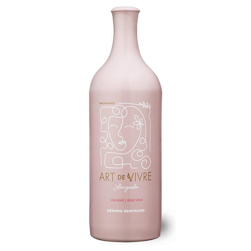 [1420] VINO GERARD BERTRAND ART DE VIVRE CLAIRETTE DU LANGUEDOC ROSE 2024 750 ML