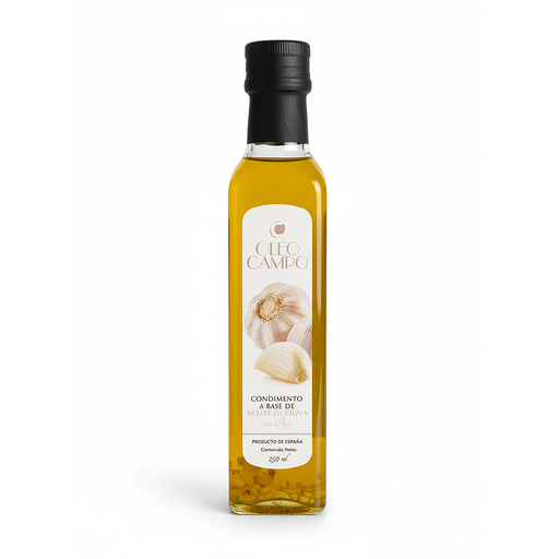 [2519] ACEITE DE OLIVA EXTRA VIRGEN OLEOCAMPO AJO MARASCA 250 ML