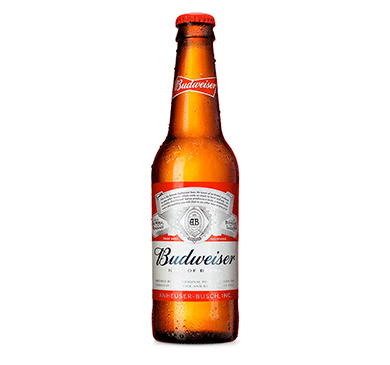 [134] CERVEZA BUDWEISER BOTELLA 355 ML