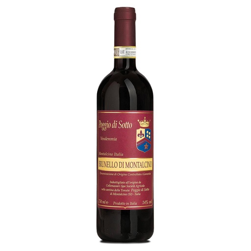 [2716] VINO POGGIO DI SOTTO BRUNELLO DI MONTALCINO 2020 750 ML