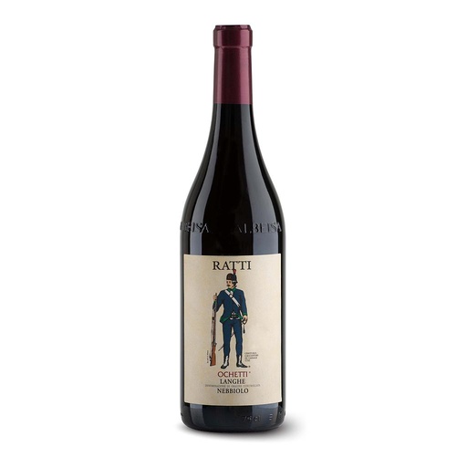 [2757] VINO RATTI LANGHE DOC NEBBIOLO OCHETTI 2023 750 ML