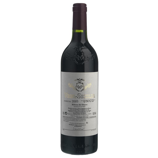 [1701] VINO VEGA SICILIA UNICO 2003 750 ML