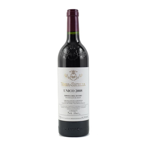 [1706] VINO VEGA SICILIA UNICO 2008 750 ML