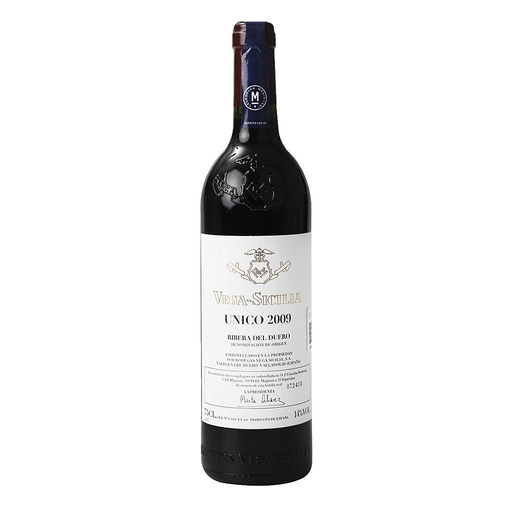 [1707] VINO VEGA SICILIA UNICO 2009 750 ML