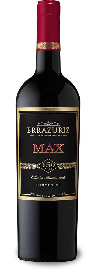 VINO ERRAZURIZ MAX RESERVA CARMENERE 750 ML