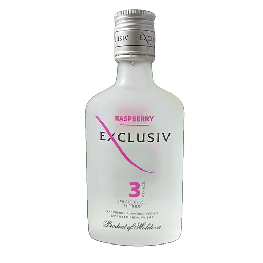 [3239] VODKA EXCLUSIV 3 RASPBERRY 37% 0.200