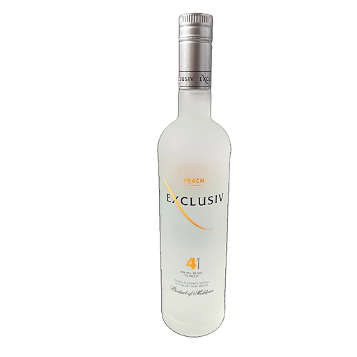 [3240] VODKA EXCLUSIV 4 PEACH 35% 0.75
