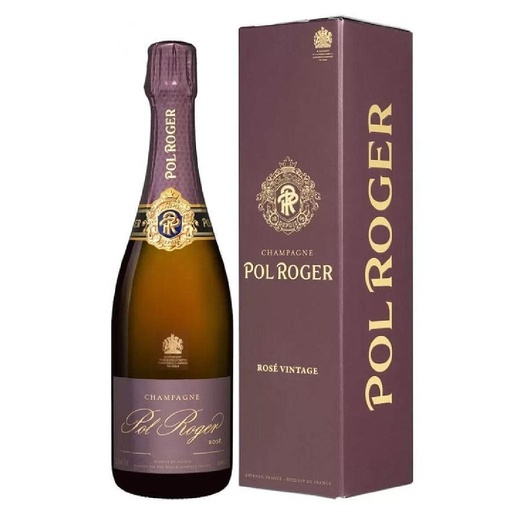 [2574] CHAMPAGNE POL ROGER ROSE CON ESTUCHE 2019 750 ML