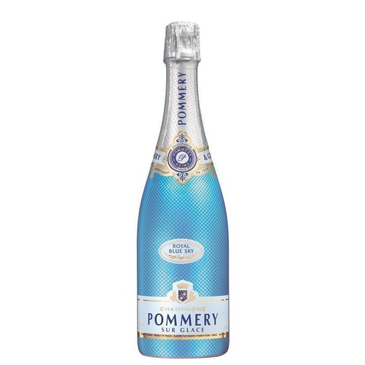 [724] CHAMPAGNE POMMERY BLUE SKY SIN ESTUCHE 750 ML