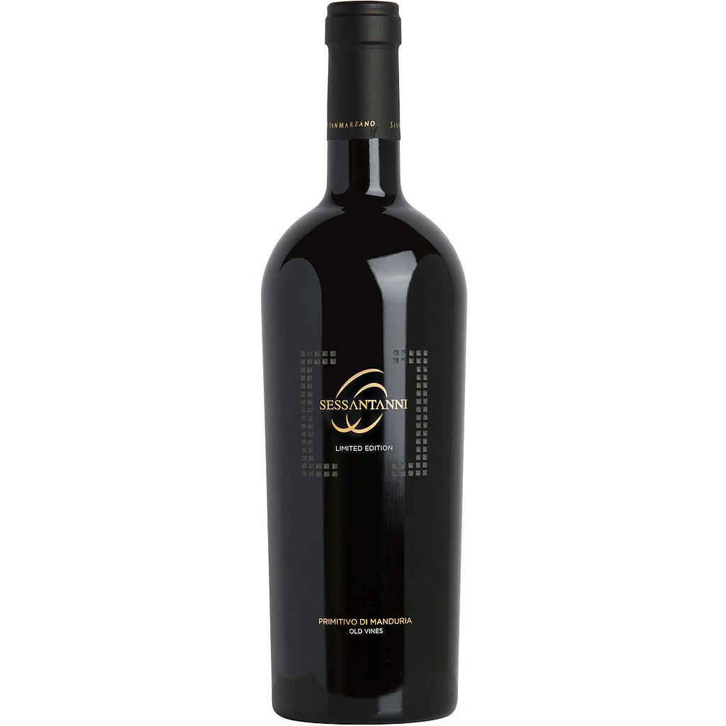 VINO SAN MARZANO SESSANTANNI PRIMITIVO MANDURIA LIMITED EDITION 2019 750 ML