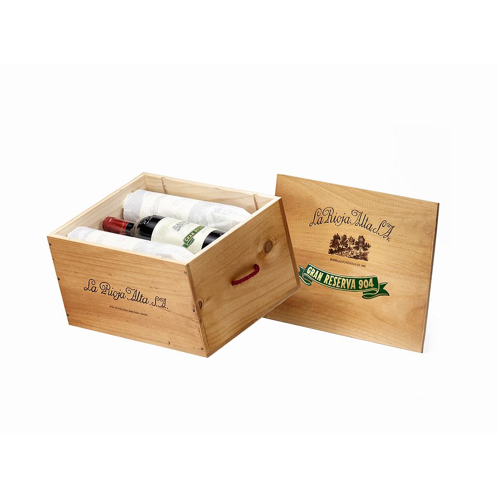 VERTICAL VINO LA RIOJA ALTA GRAN RESERVA 904 750 ML X 6 1997, 2001, 2004, 2007, 2009, 2010