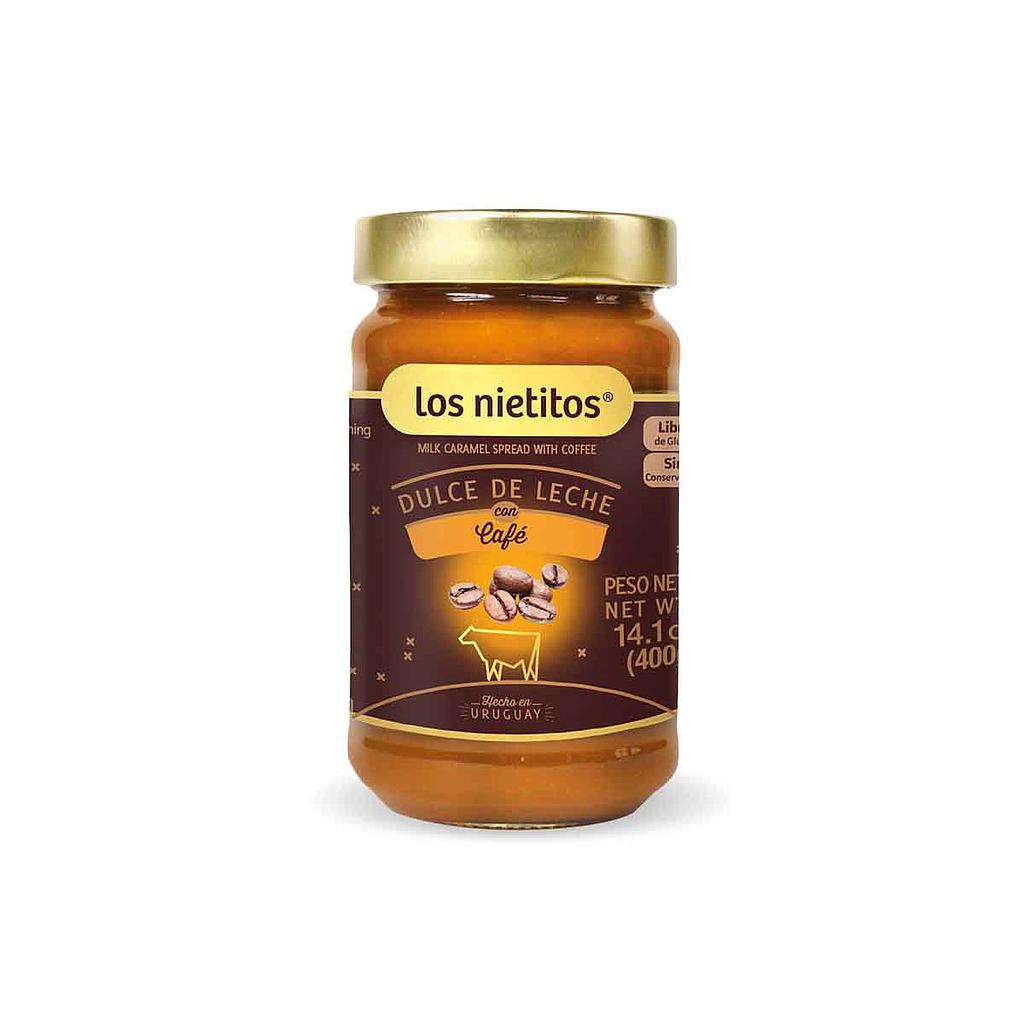 DULCE DE LECHE LOS NIETITOS CON CAFÉ 400 GRAMOS