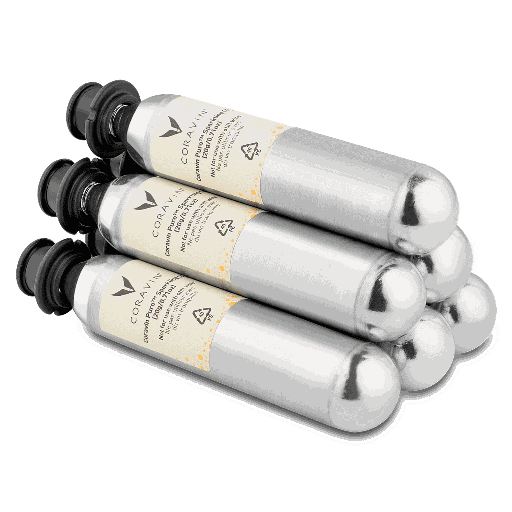 [2981] CORAVIN SPARKLING CO2 CAPSULE 6PK