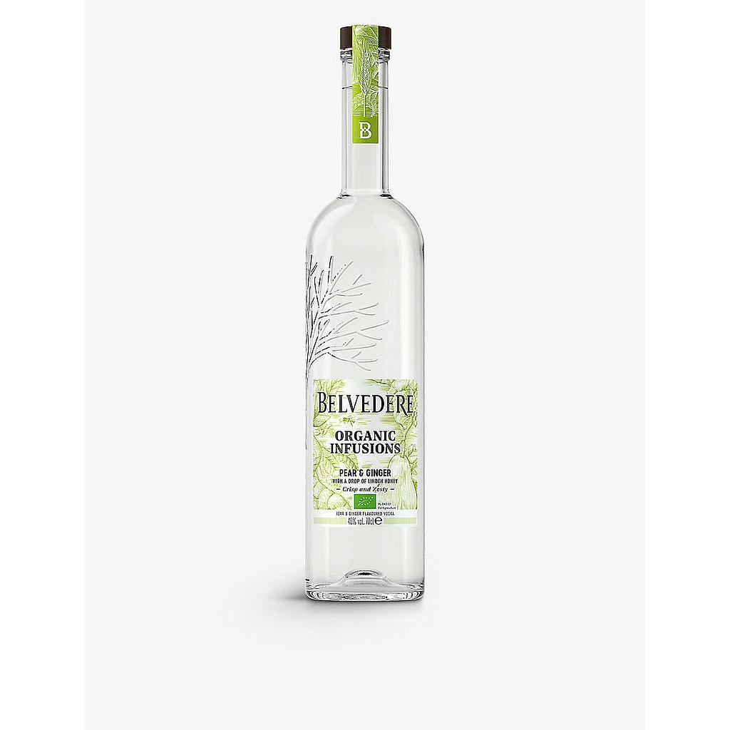 VODKA BELVEDERE ORGANIC PEAR &amp; GINGER 750 ML