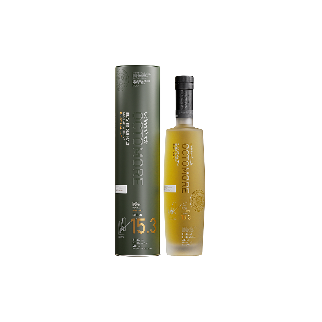 WHISKY OCTOMORE 15.3 5 AÑOS 700 ML