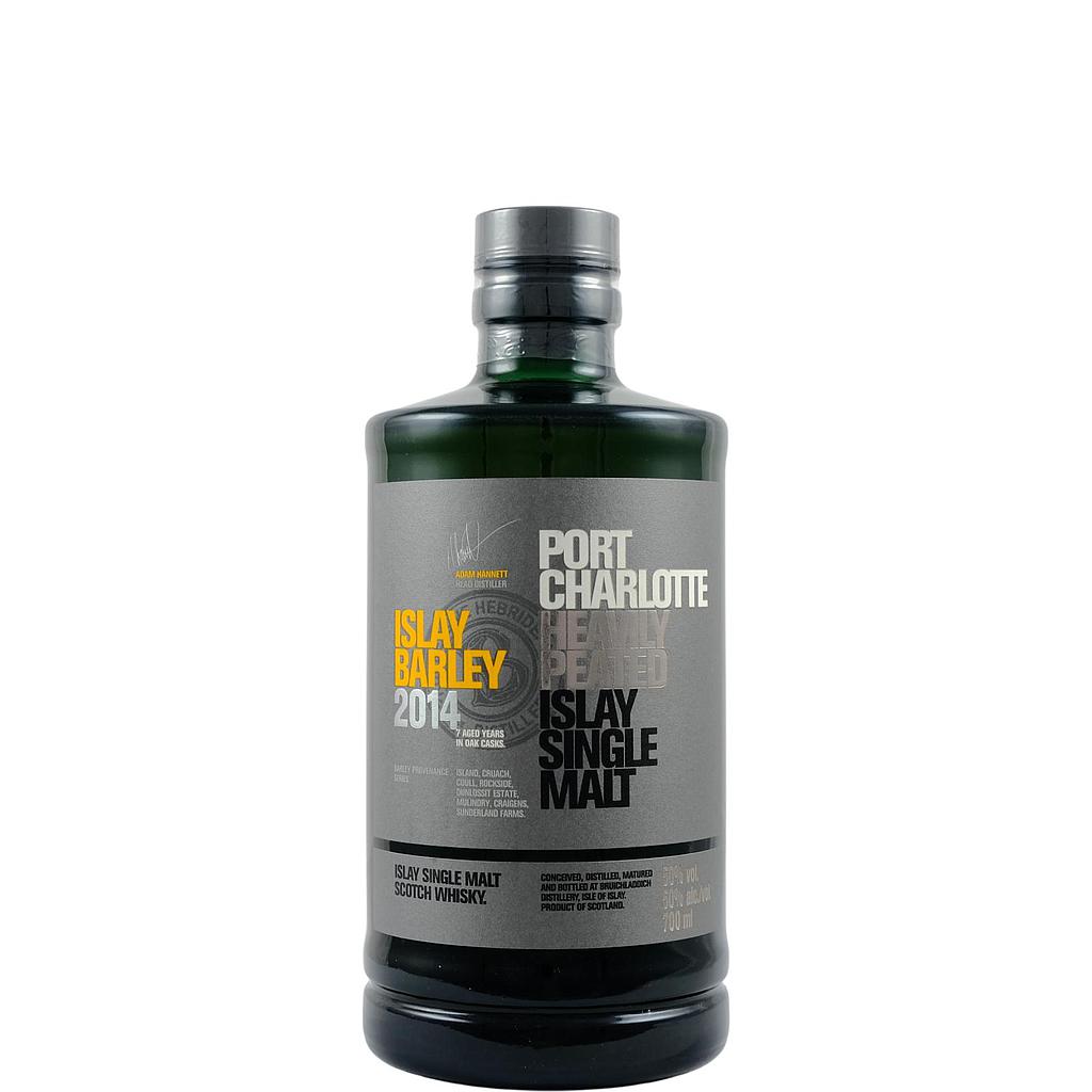 WHISKY PORT CHARLOTTE ISLAY BARLEY 7 AÑOS 700 ML 2014