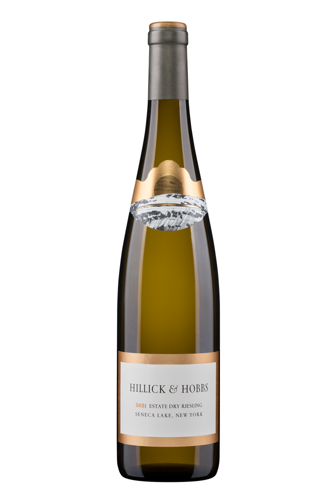 VINO HILLICK &amp; HOBBS ESTATE DRY RIESLING SENECA LAKES 2021 750 ML