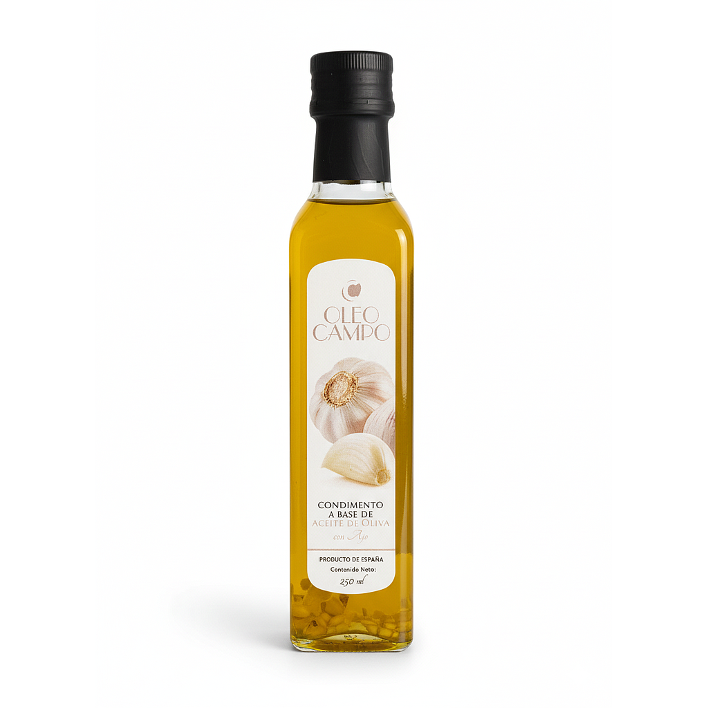 ACEITE DE OLIVA OLEOCAMPO MARASCA AJO 250 ML