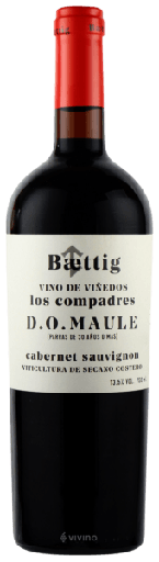[1297] VINO BAETTIG LOS COMPADRES CABERNET SAUVIGNON 2022 750 ML